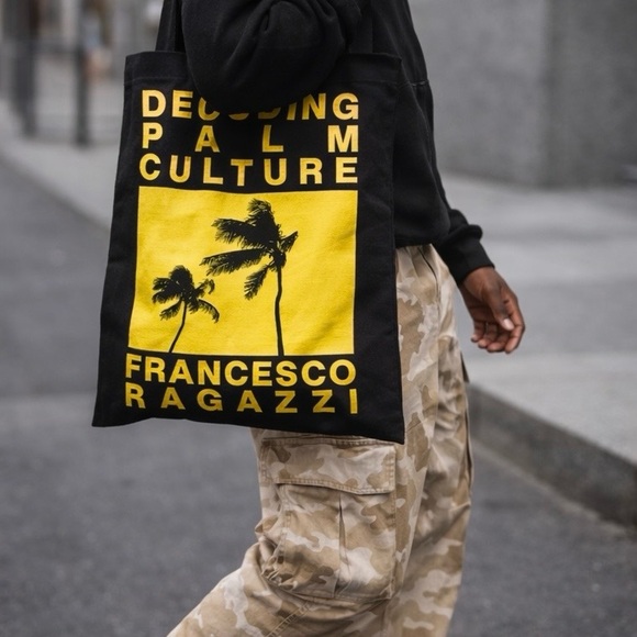 Authentic Palm Angels Decoding Palm Angels Tote - Picture 3 of 12